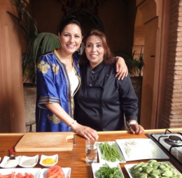Chef Zakia de Dar Rhislane Marrakech Juillet 2012